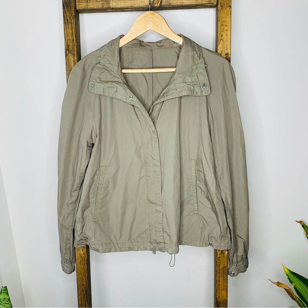 Armani Collezioni Green Utility Jacket